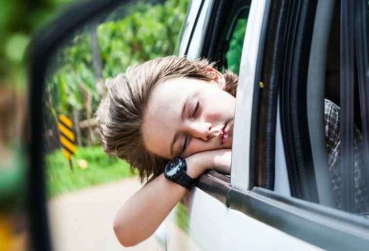 8 modi per prevenire il mal d'auto nei bambini
