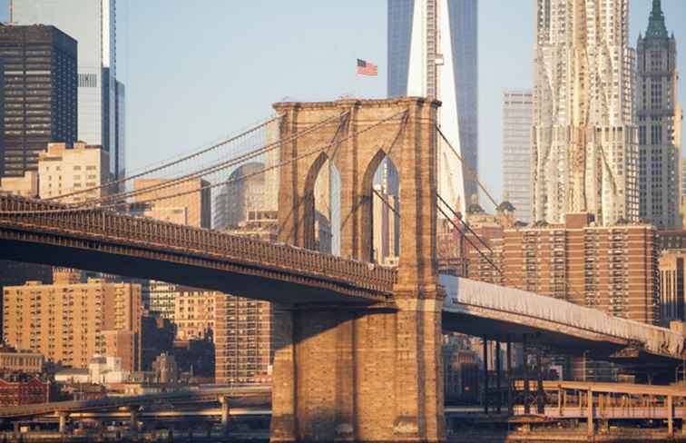 Een gids voor de bruggen Brooklyn Bridge in Manhattan / New York