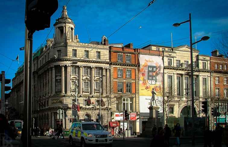 Een beknopte gids voor de O'Connell Street in Dublin / Ierland