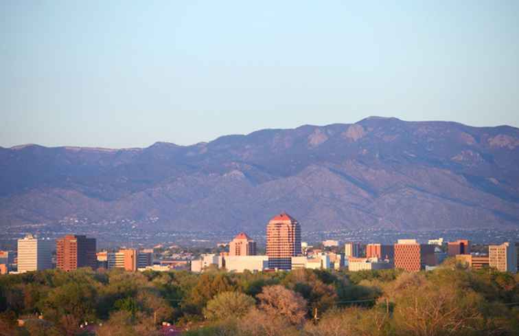 Températures mensuelles moyennes à Albuquerque / Nouveau Mexique