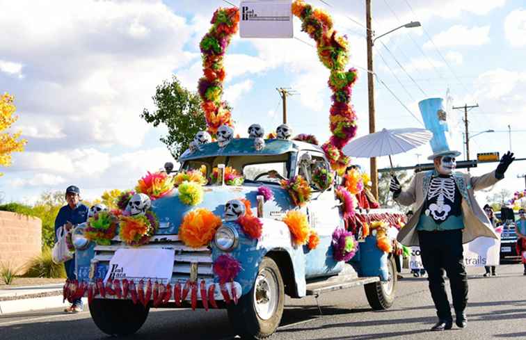 Albuquerque goudsbloem parade / New Mexico