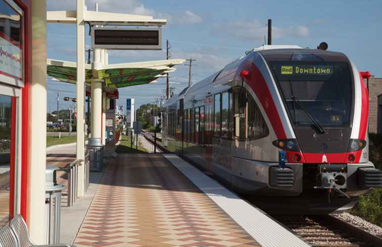 Austin's Light Rail-systeem / Texas