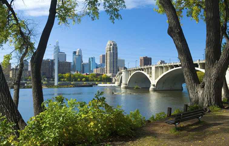 Stranden in Minneapolis, St. Paul en de Twin Cities / Minnesota