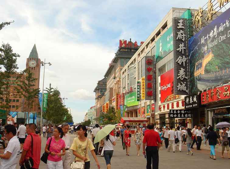 Bästa shoppinggatorna Peking / Kina