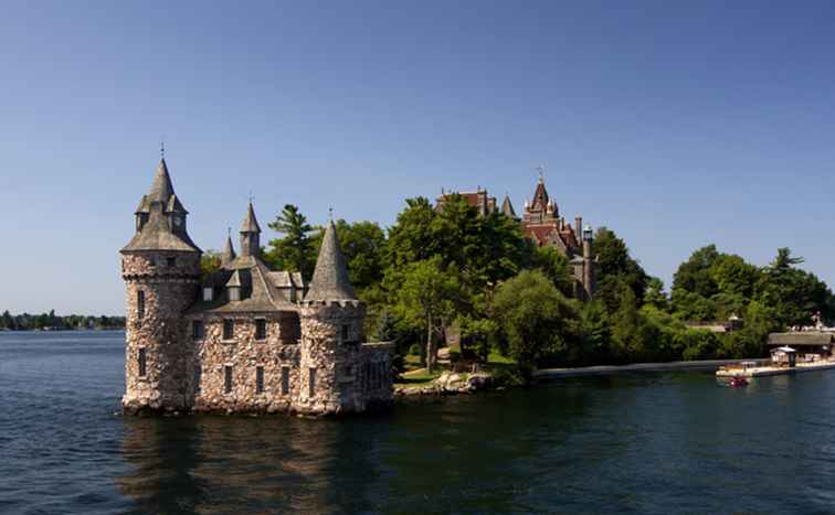 Boldt Castle i New Yorks 1000 öar / NewYork