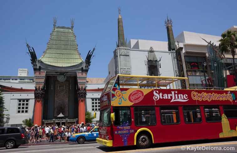 Busreizen in LA en Hollywood / Californië