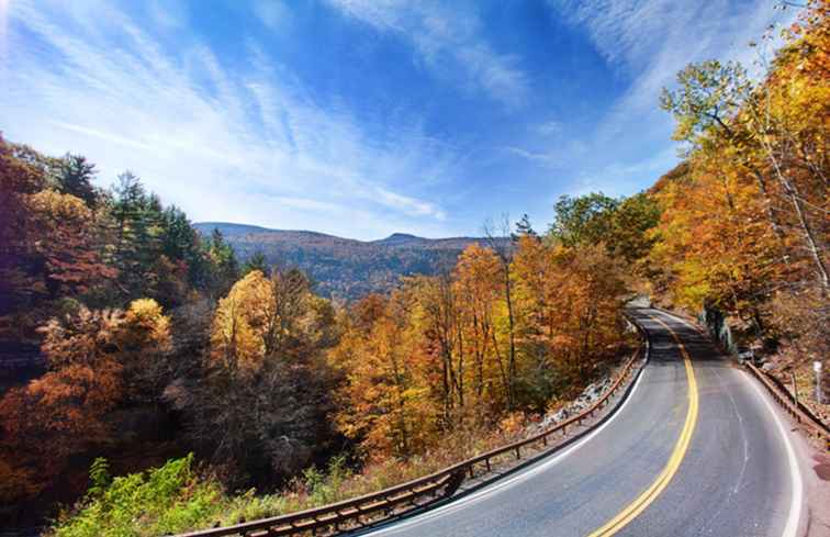 Catskills Scenic Drive Tour Dessa odödliga berg / NewYork