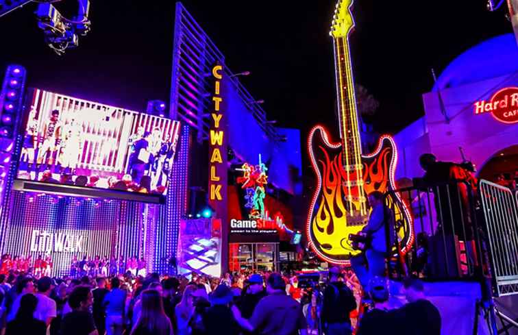 CityWalk Hollywood - presso gli Universal Studios di Los Angeles / California