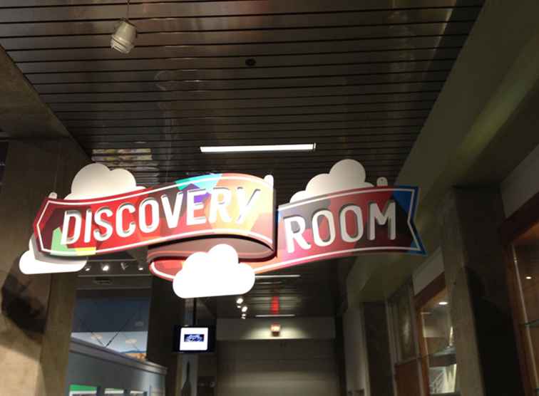 Discovery Room in het St. Louis Science Center for Kids / Missouri