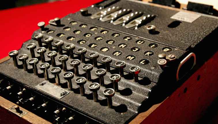 Enigma - The Secret Story av Code Breakers på Bletchley Park / england