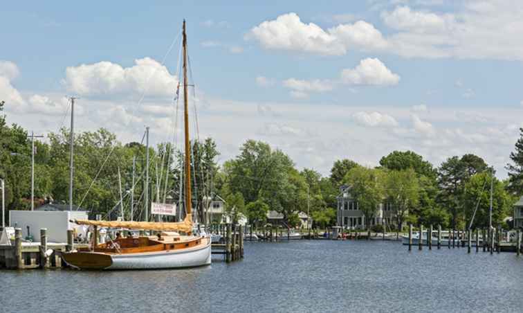 Esplorando le città e le città lungo la baia di Chesapeake / 