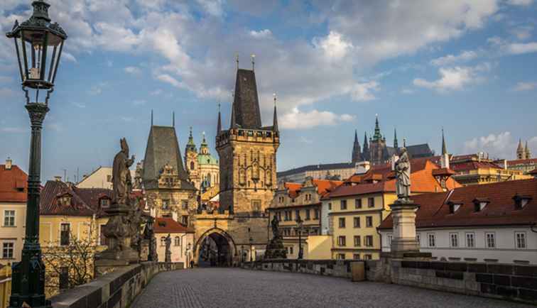 Trouver l'emplacement de Prague sur une carte / République Tchèque