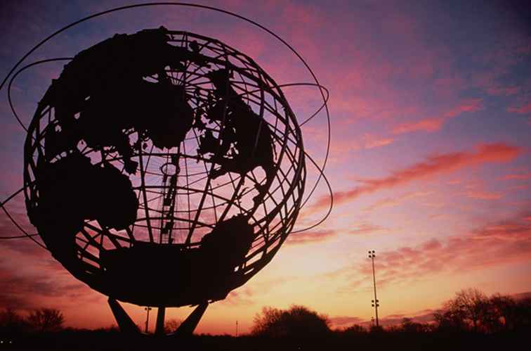 Flushing Meadows Corona Park für Outdoor-Spaß in Queens / New York