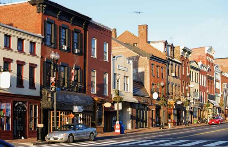 Foto di Georgetown Un tour del quartiere di Washington DC / Washington DC.