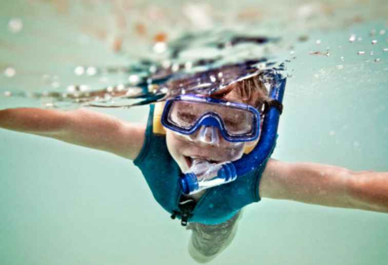 Come insegnare ai bambini a fare snorkeling