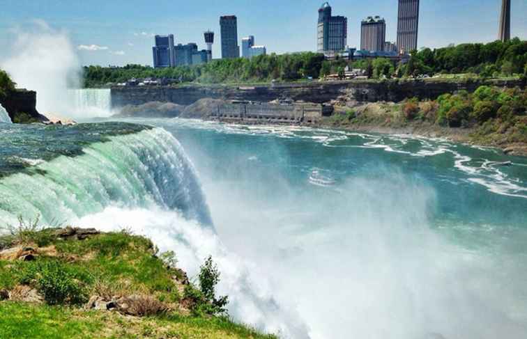 Als Niagara Falls droog is, is het dan de moeite waard? / New York