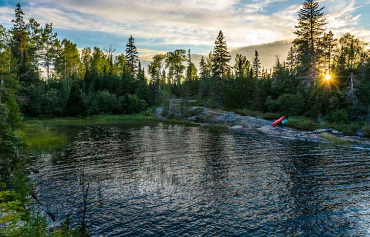 Parco nazionale Isle Royale nel Michigan / Michigan