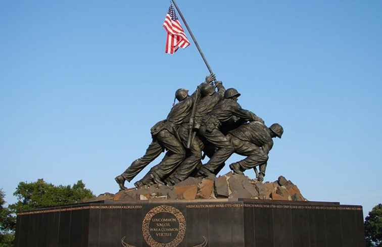 Mémorial de guerre américain du corps des marines / Washington DC.