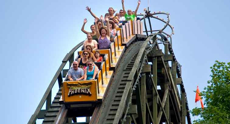 Knoebels Amusement Park est gratuit / Pennsylvanie