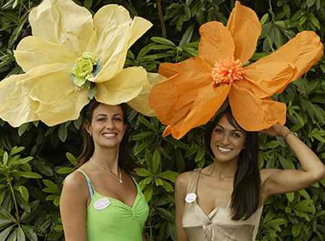 Ladies Day på Royal Ascot - Heads Up för hattarna / england