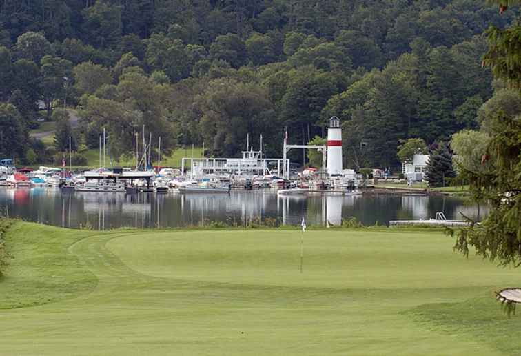 Campo da golf di Leatherstocking, Cooperstown, NY / New York