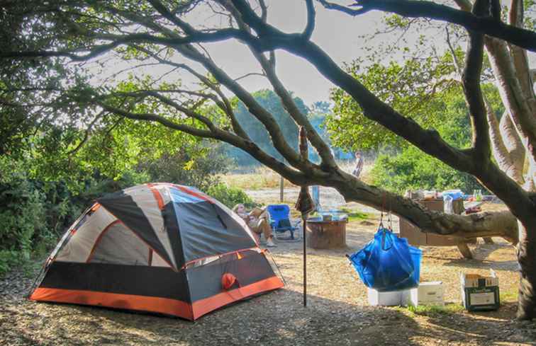 Manresa State Beach Camping / kalifornien