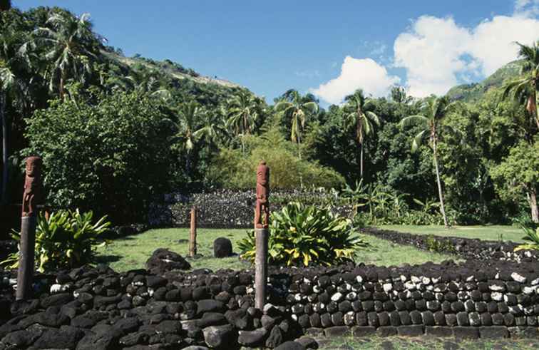 Marae Die heiligen Stätten von Tahiti