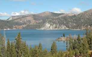 Marlette-Hobart Backcountry in het staatspark Lake Tahoe Nevada / Nevada