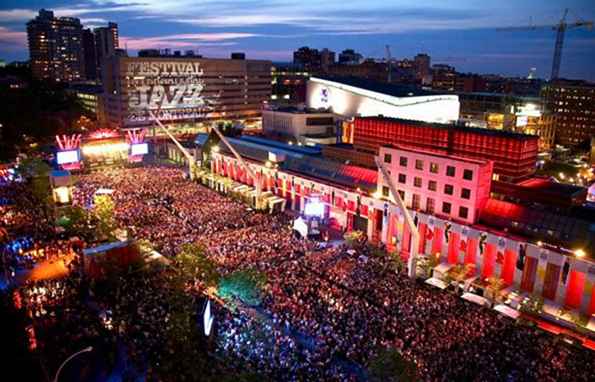 Montreal Jazz Festival 's Werelds grootste + beste jazzfestival, elke zomer / Montreal