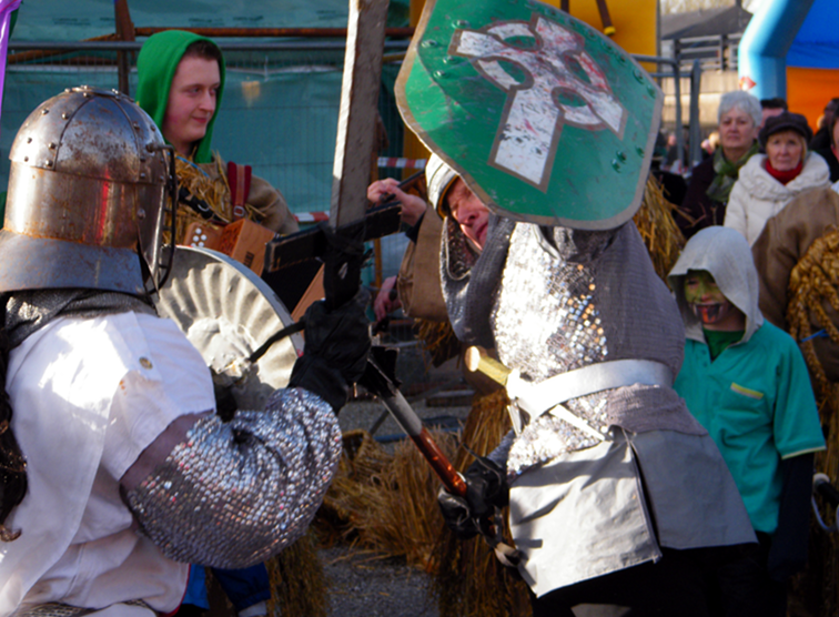 Mummers en het spel van Mummers / Ierland