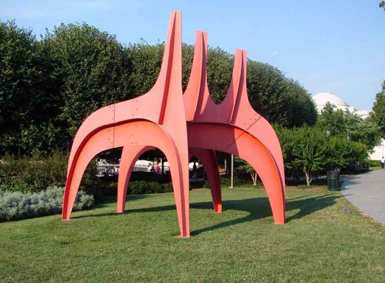 Nationale galerij van Art Sculpture Garden in Washington, DC / Washington, D.C..