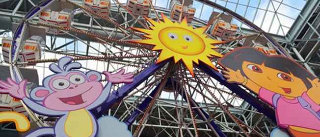 Universo Nickelodeon en el Mall of America / Minnesota