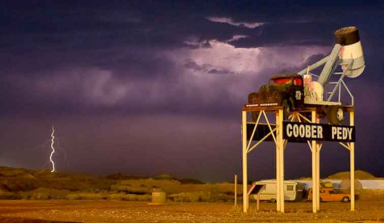 Opali nell'entroterra La città mineraria sotterranea in Australia / AdventureTrips