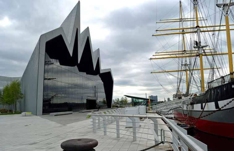 Bilder von Glasgows preisgekröntem Riverside Museum / Schottland