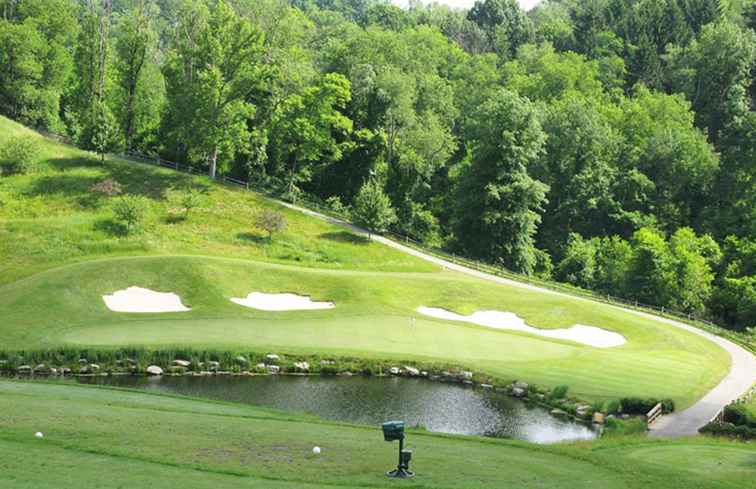 Pigskin et Pars au Oglebay Resort and Conference Center / Le golf