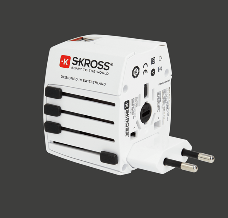 Überprüfen Sie Skross World Adapter MUV USB