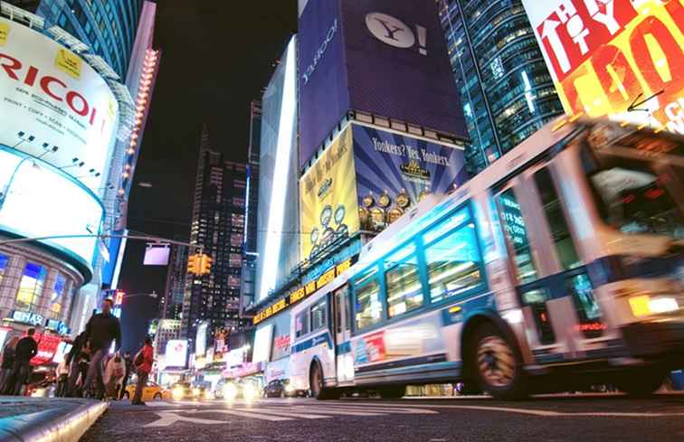 Riding Buses en la ciudad de Nueva York / Nueva York