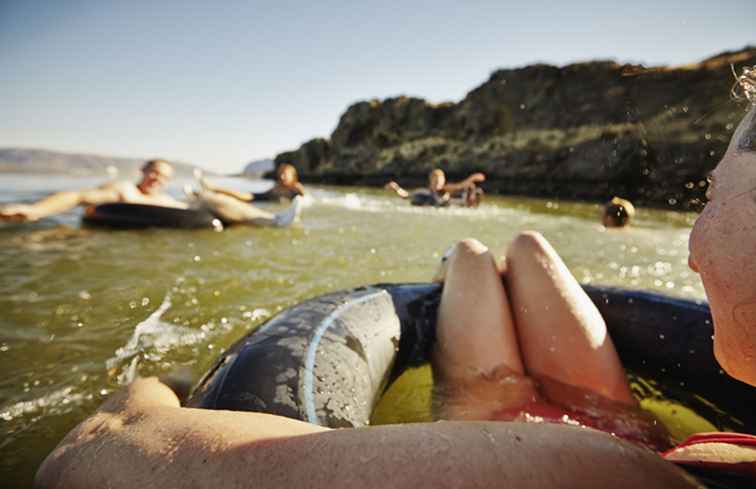 River Tubing in de buurt van Minneapolis / Minnesota