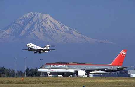 Internationale luchthaven Seattle-Tacoma / Washington