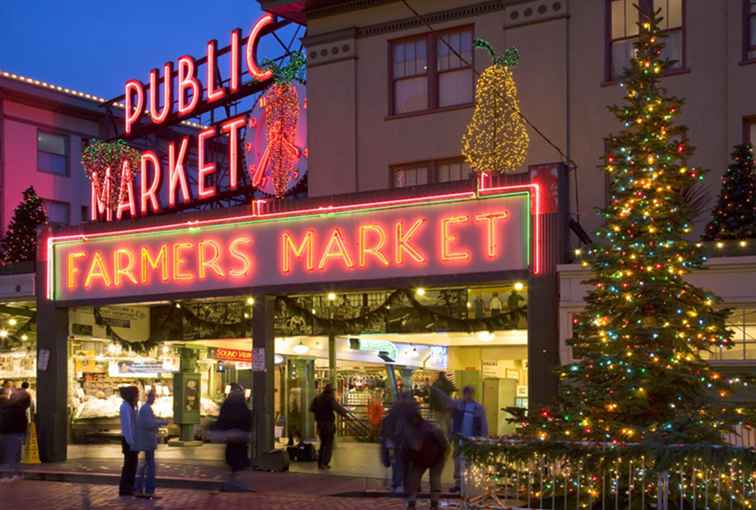 Kerstverlichting in Seattle / Tacoma / Washington