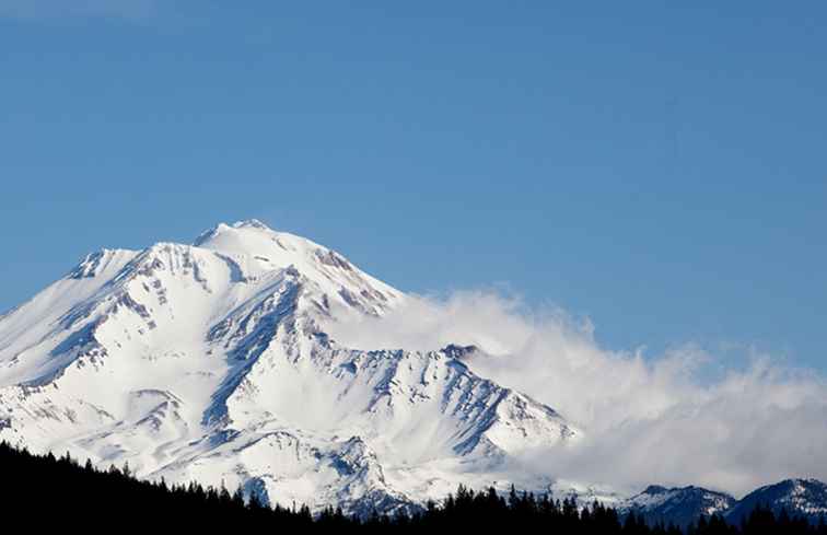 Zie Mount Shasta, een van de mooiste bergen van Californië / Californië