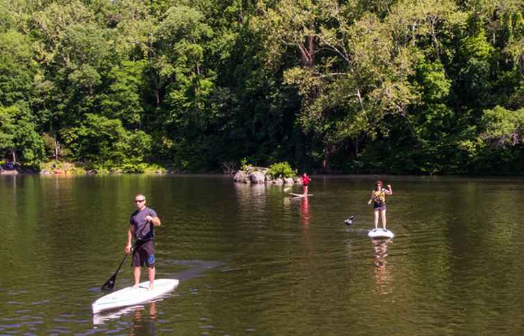 Stand Up Paddle Boarding (SUP) a Washington, D.C. / Washington DC.