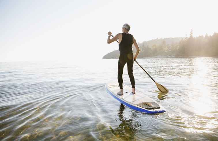 Stand Up Paddleboarding in Minneapolis, St. Paul und den Twin Cities / Minnesota