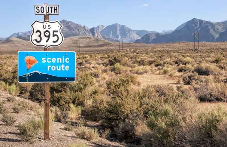 Fai un tour verso sud sulla Scenic Highway 395 / California