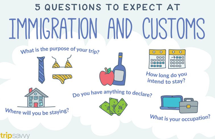 Les 5 questions les plus courantes concernant les douanes aéroportuaires / Visa et passeport