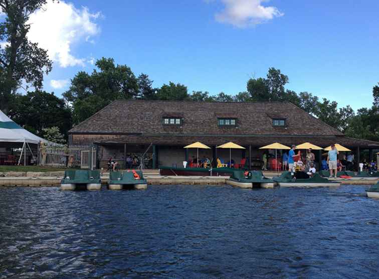 Het botenhuis in Forest Park / Missouri