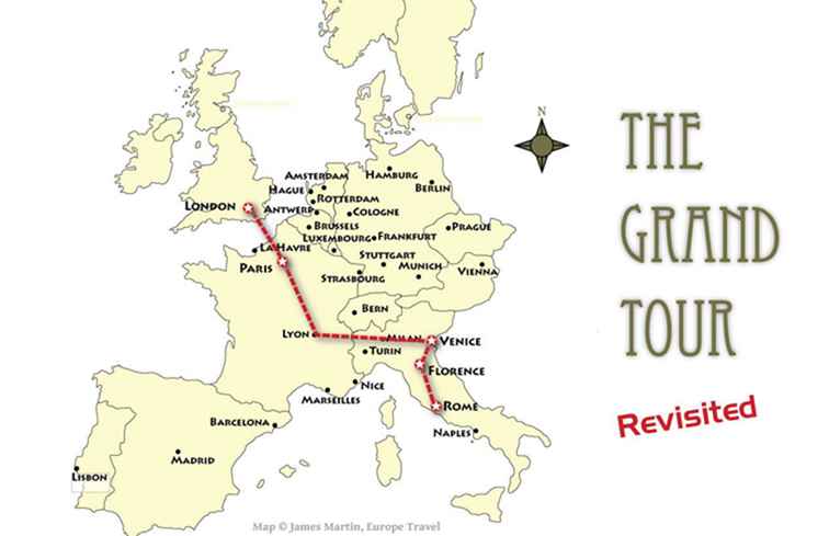 Le Grand Tour d'Europe revisité
