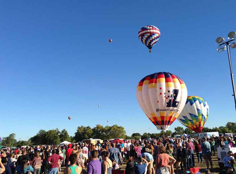 La carrera de globos Great Park Park / Misuri