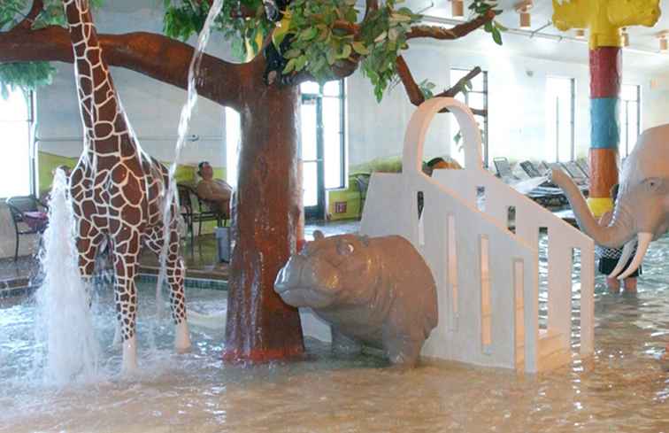 Le parc aquatique Great Serengeti au Holiday Inn Owatonna / Minnesota