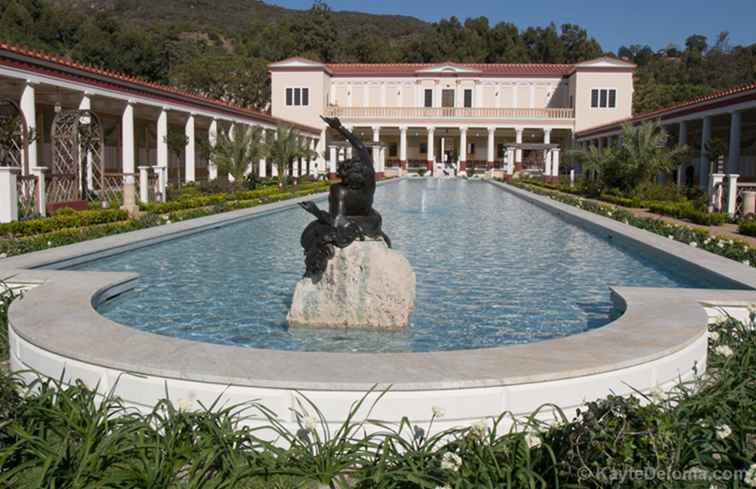 Il J. Paul Getty Museum nella Getty Villa / California